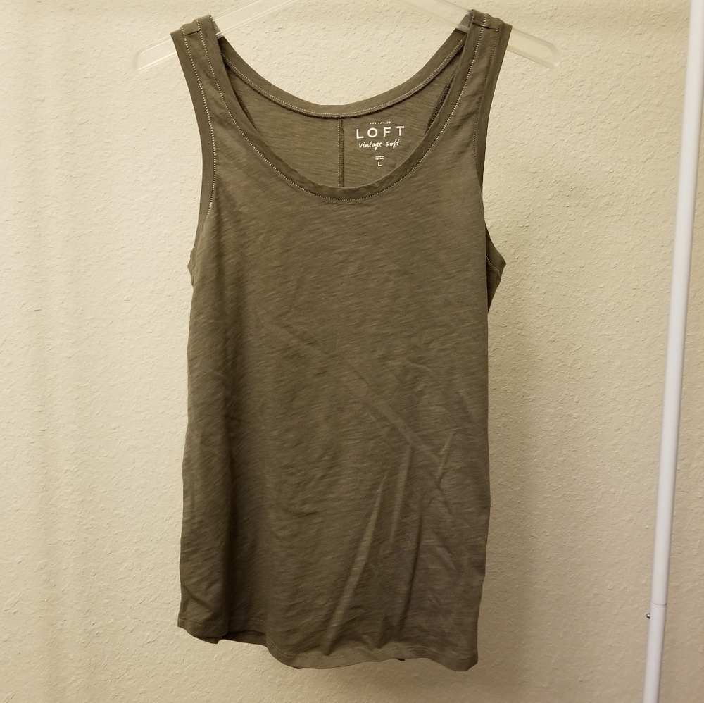Ann Taylor Loft- Vintage Soft Tank Top